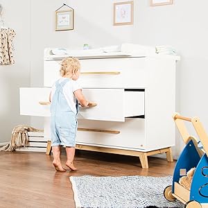 Pinolino Kinderträume Meubles pour enfant Commode à langer Bois