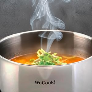 Casserole avec bec verseur Wecook! PRO