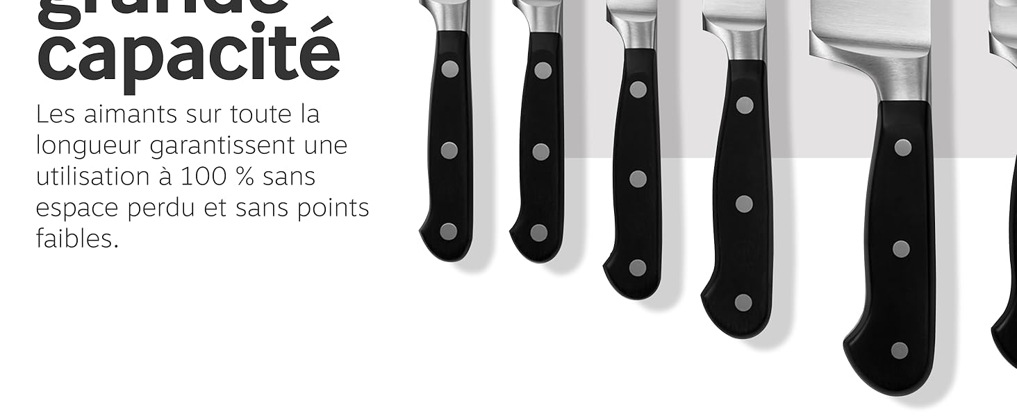 porte couteaux aimanté