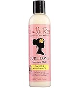 Camille Rose Curl Love Moisture Milk, Après-shampoing sans rinçage, nourrit et fortifie, noix de macadamia...