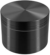 KitchenBoss Grinder Metal 49mm:Mini Grinder Pollen, Moulin à Épices avec Outils de Nettoyage pour...