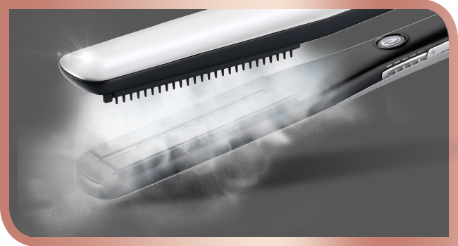 vapeur, système de vapeur, lisseur vapeur, steam lustre styler, BaByliss, ST595E