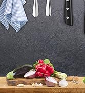 Dmore Barre aimantée en noyer avec 2 crochets porte-couteaux 40 cm