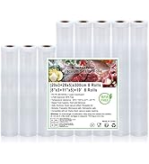 KitchenBoss Sac Sous vide Alimentaire:Rouleau Sous Vide Alimentaire sans BPA pour Appareil Sous V...