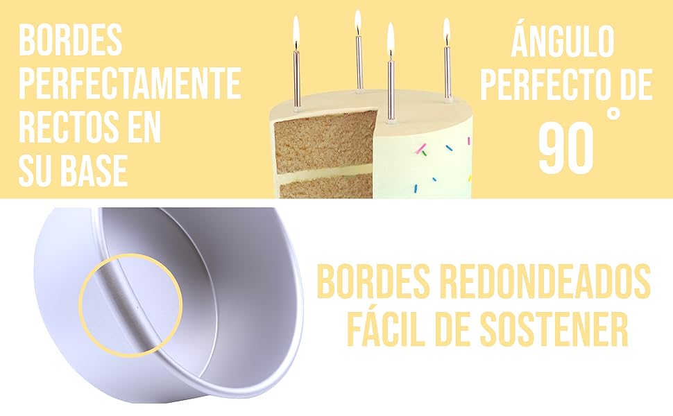 PME Cake Moule à gâteau antiadhésif fondant