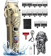 Jack & Rose Tondeuse cheveux hommes, tondeuse à cheveux professionnelle tondeuse cheveux de salon...
