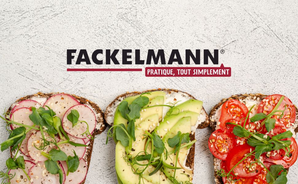 Tartines de légumes finement tranchés