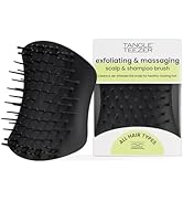 Tangle Teezer Scalp Exfoliator & Massager, Brosse à Cheveux Soin, Détoxifie le Cuir Chevelu, Élim...