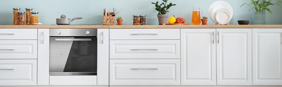 Energy class A / Steam Assist / Steam EasyClean / Cooling Fan / Steam Base X2 / Porte Full Glass