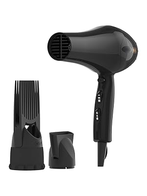 Collection d'outils de toilettage pour cheveux noirs comprenant divers peignes et brosses disposés pour montrer différents styles et tailles.