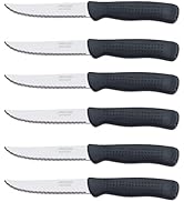 Arcos Série Couteaux de table à steaks, manche en polypropylène, lame 110 mm, passe au lave-vaisselle...