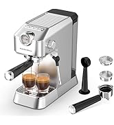 KitchenBoss Machines à Expresso Professionnelle:Machine à Café 15 bars pour la Maison, Machine à ...