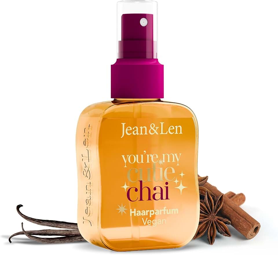 Jean & Len - You're My Cutie Chai - 105 ml - Parfum cheveux épices chai, vanille, orange, soin acides aminés