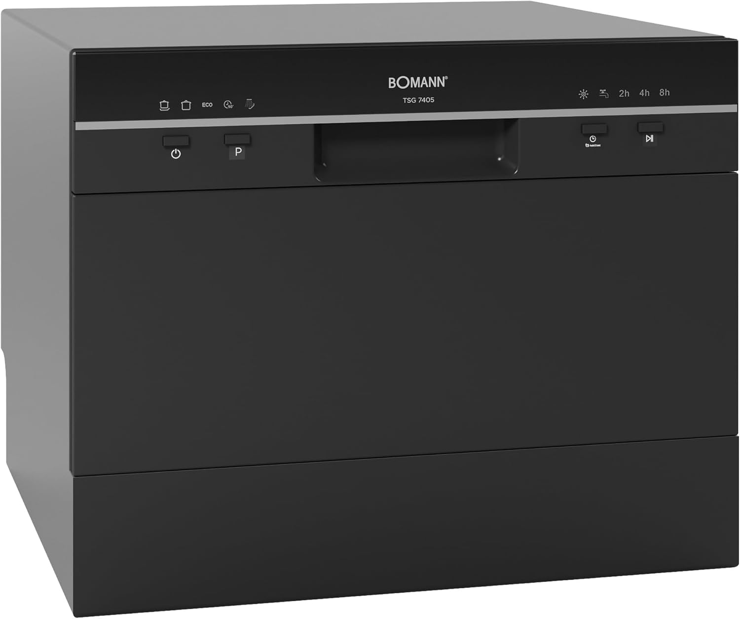 Bomann - Lave-vaisselle compact - design élégant, 6 réglages, 47 dB, TSG7405