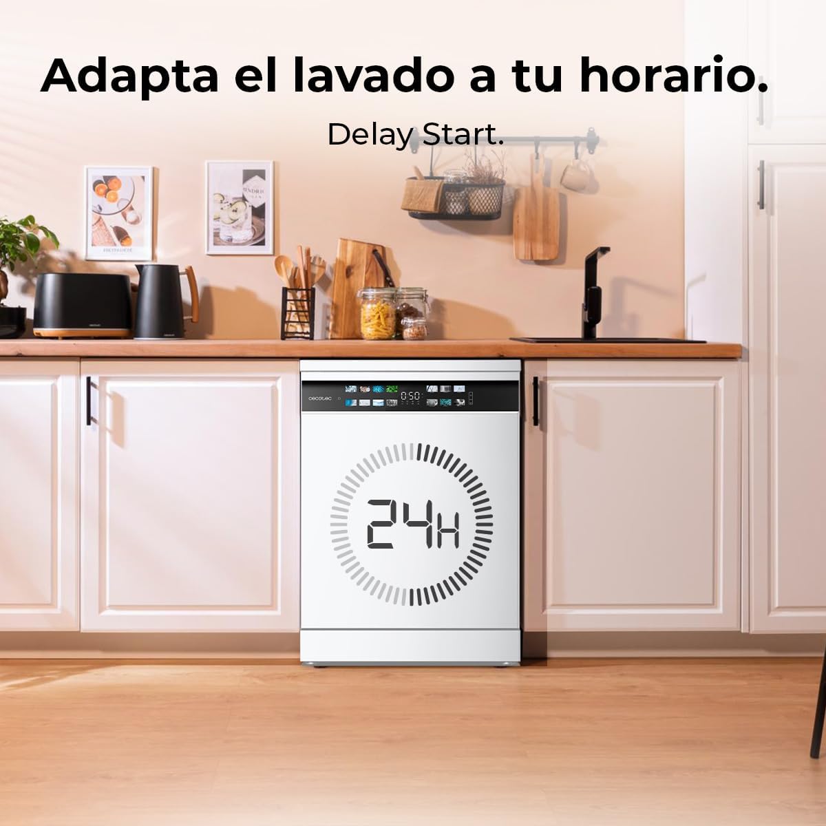 Cecotec - Bolero série Aguazero - 60cm - 15 couverts, Inverter, Turbo Dry, 6700B