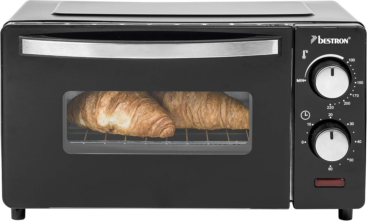 Bestron - mini four compact - 9L, 800W, chaleur supérieure/inférieure