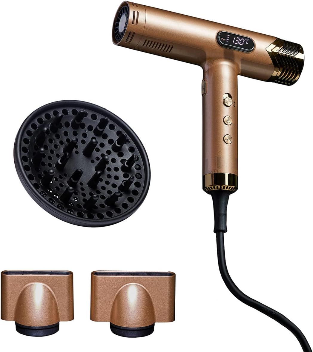 Sèche Cheveux - La Divine Bronze - 1800W moteur brushless 120000tr/min