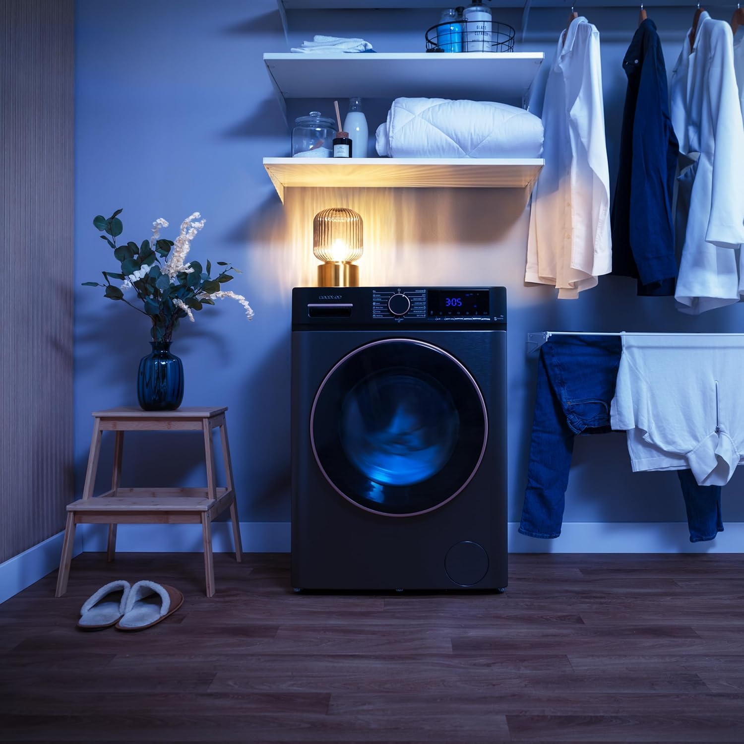 Cecotec - Bolero DressCode Série 8 kg - Inverter, Vapeur, 1400 tr/min, 15 programmes - 8610