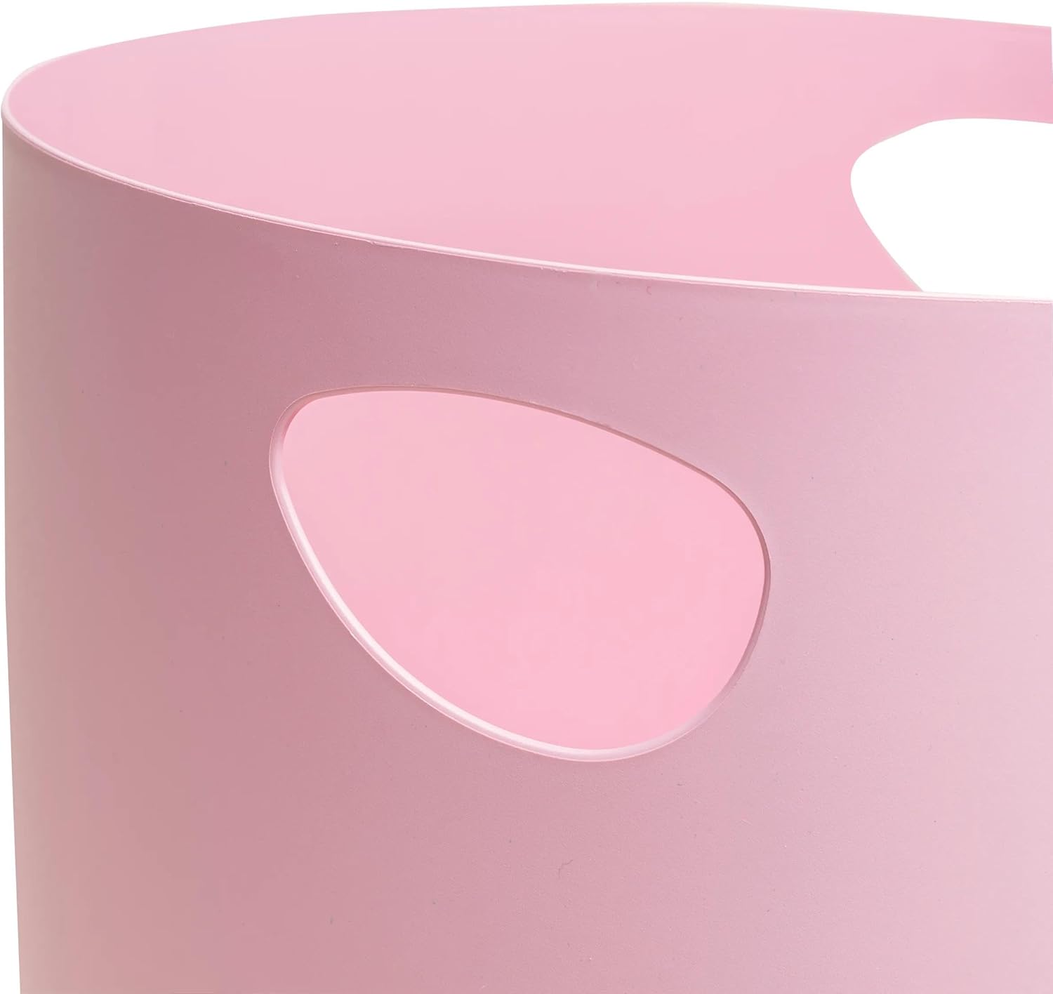 Exacompta - Ecobin Autentik - corbeilles 15L - rose, lot de 8, poignées - 45371D