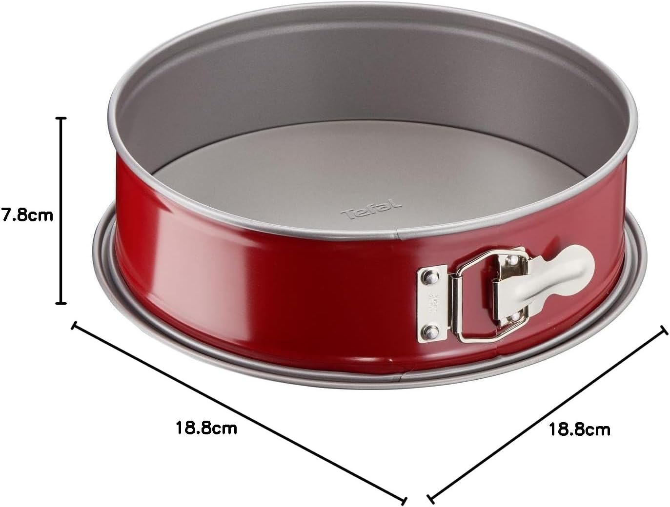 Tefal - Moule à charnière, acier, 17 cm, antiadhésif - J1641014