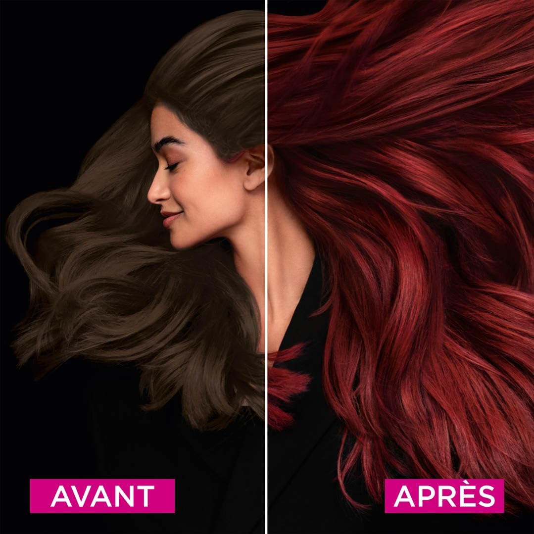 Garnier - Olia coloration cheveux - sans ammoniaque - 6.66 carmin éclatant