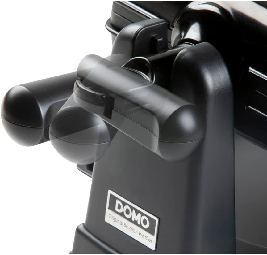 DOMO - gaufrier rotatif 4x7, plaques antiadhésives, 180° - DO9224W