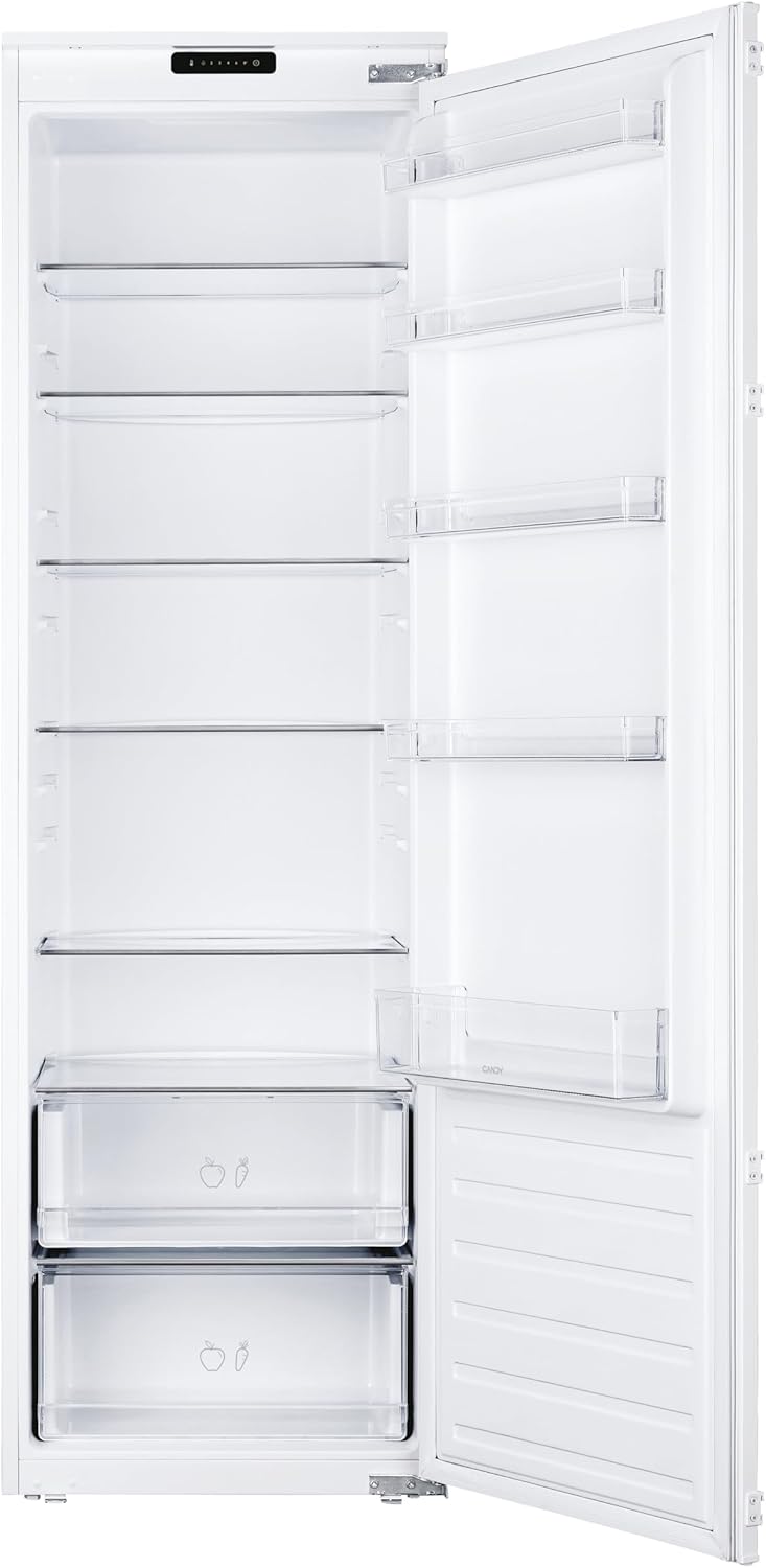 Candy - réfrigérateur 1 porte 178 cm, 316L, LED, porte réversible - CMS518EW