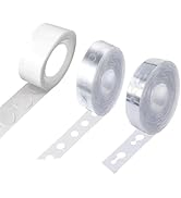 Kit de 3 Rouleaux pour Arche de Ballons, Chaîne Double et Simple Trou, Points de Colle, Guirlande...