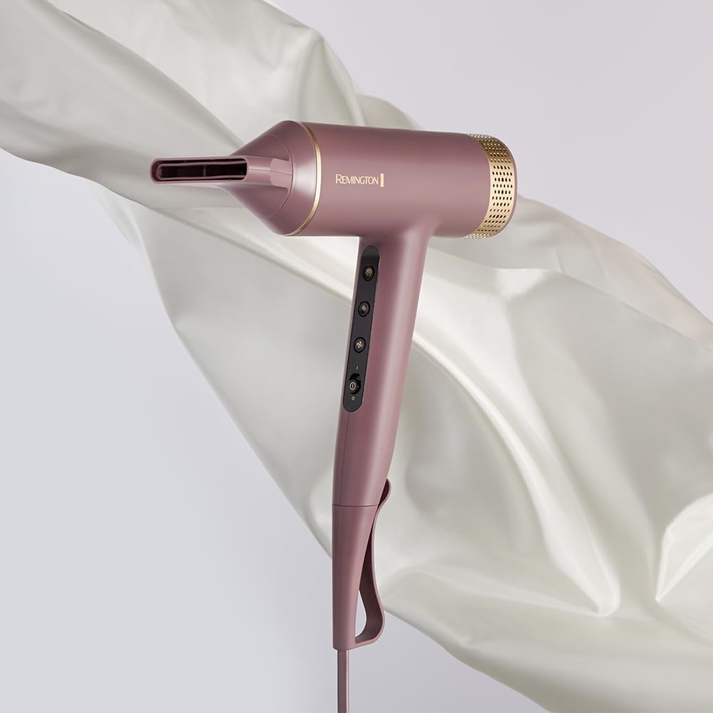 Remington - AIRvive - moteur numérique léger, séchage rapide, 12 réglages, technologie ionique, EC8930