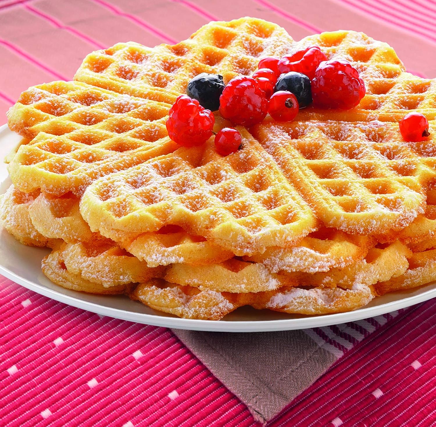 Tefal – Gaufrier cœur, plaques antiadhésives, 1000W, WM310D