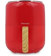 MENASTYL - Friteuse à air chaud 4.5l colorama magenta poignée finition bois - 6025002