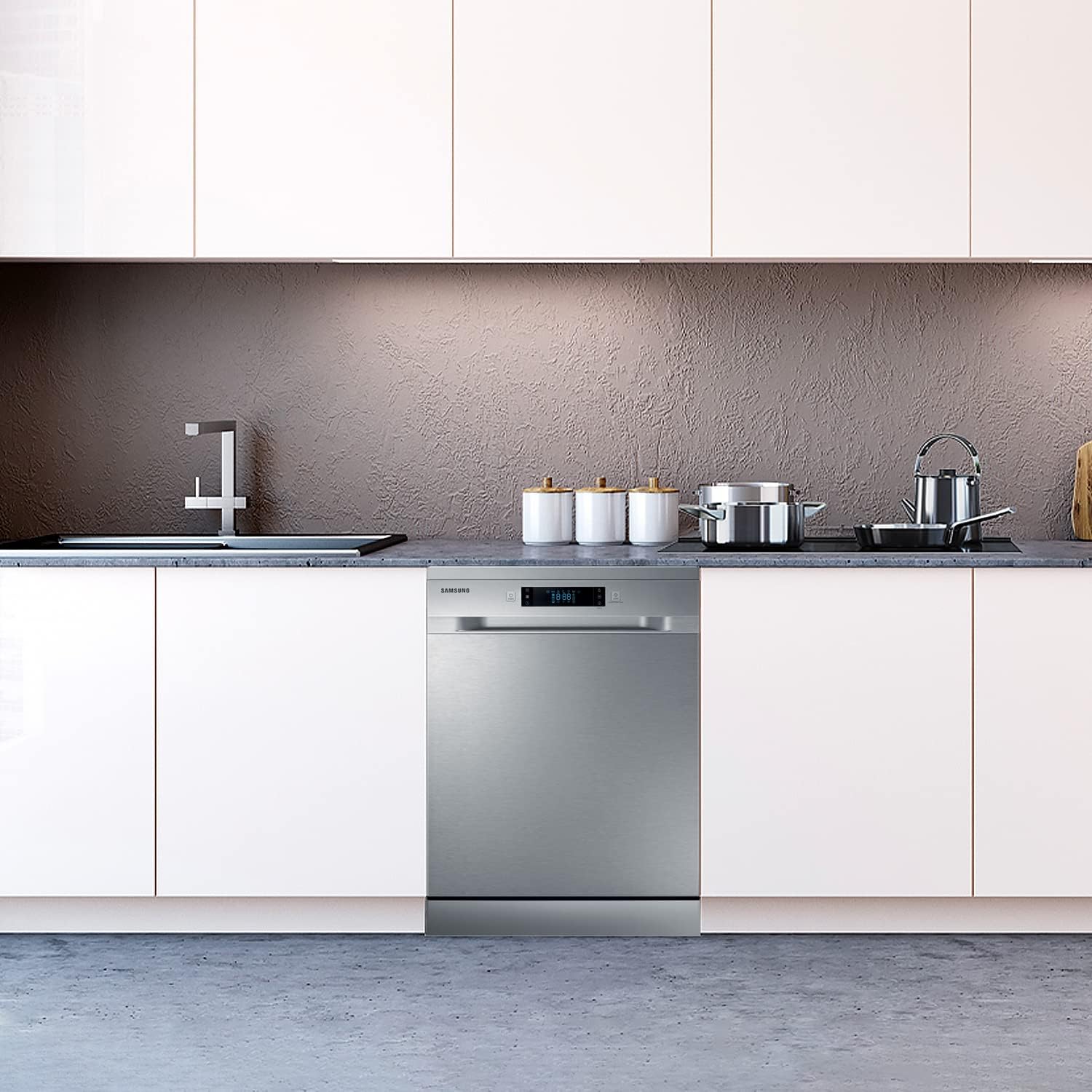 Samsung - Lave-vaisselle Série 6 - 60 cm - inox