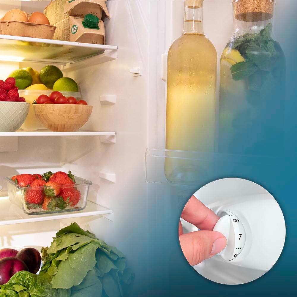 Cecotec - Bolero CoolMarket 2D 261 - 261L - Classe E, congélation rapide, porte réversible, LED