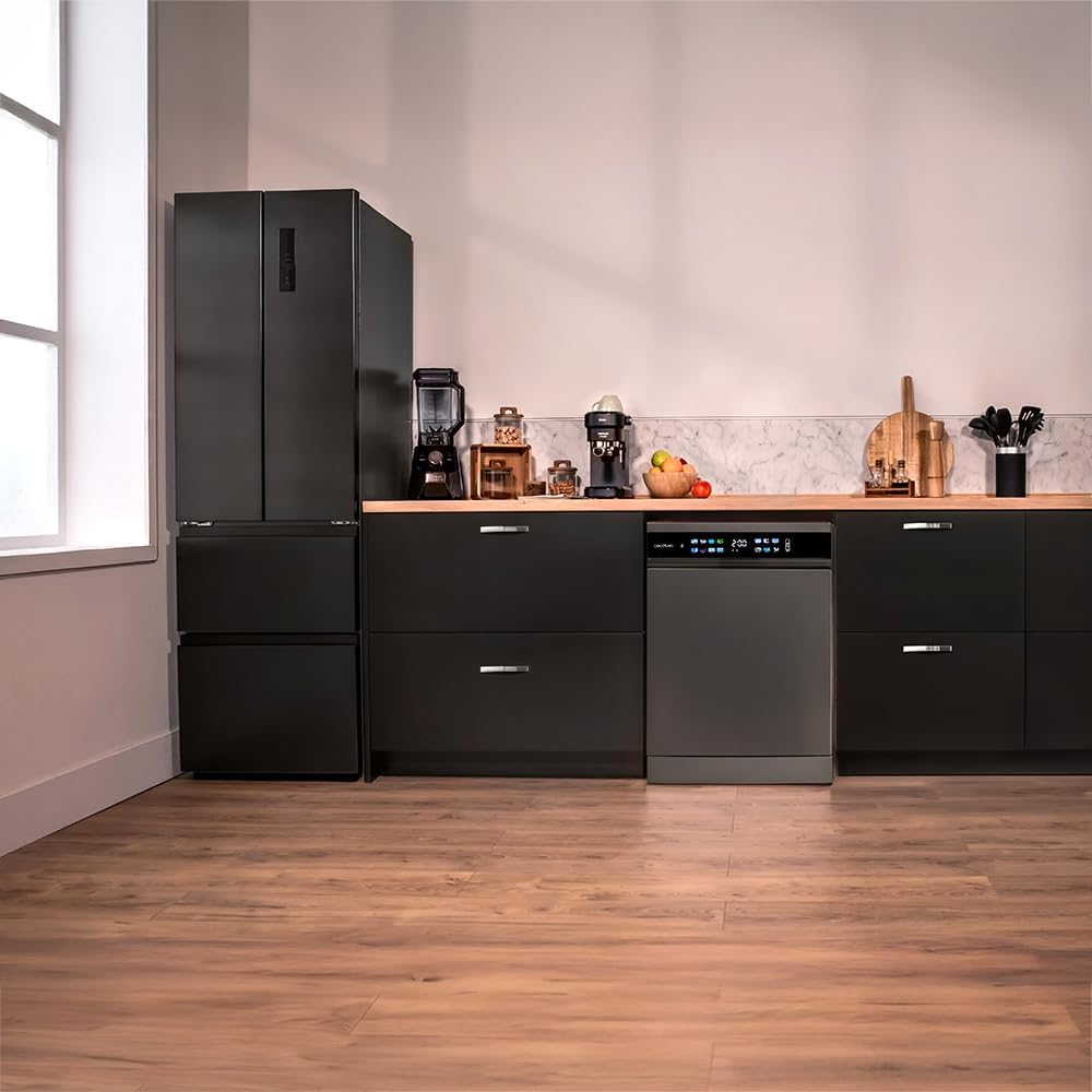 Cecotec - Bolero Aguazero (série 6210) - 60cm - 15 couverts, écran XXL, Dual Zone, Aquastop, AutoClean, 6210