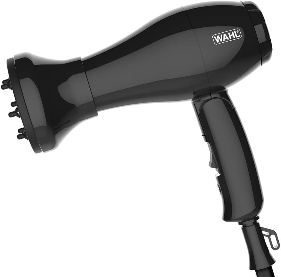 WAHL - Sèche-Cheveux de Voyage - compact, pliable, 1200W