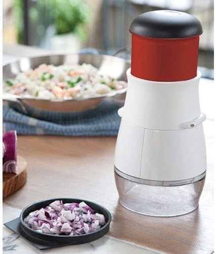 Zyliss - Zick Zick 2 - hachoir manuel, plastique/inox, facile à nettoyer, coupe légumes et fruits - E10402