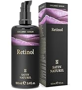 Satin Naturel Sérum Visage au Rétinol Bio 100 ml – avec Niacinamide, Acide Hyaluronique et Aloe V...