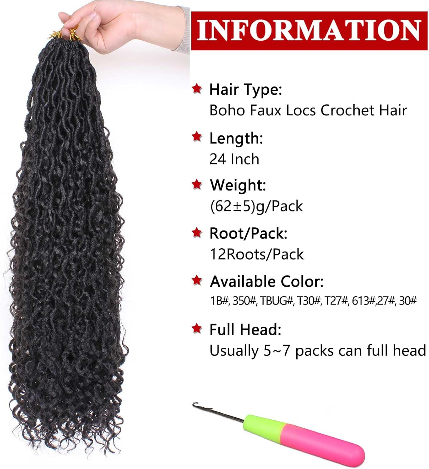 Xtrend - River Faux Locs - 24