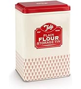 Tala Originals 10B01516 Boîte à farine 12,5 x 9,3 cm rouge