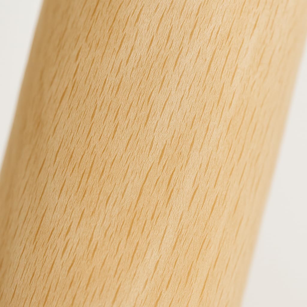 La Fabrique de Pieds - Cylindres bois verni clair 25x6x6 cm - jeu de 4 pieds - AM20170003