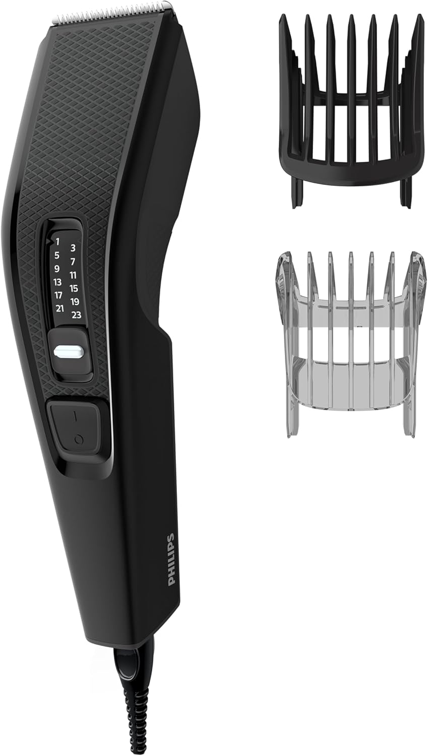 Philips - Série 3000 Tondeuse cheveux lavable, Trim-n-Flow, HC3510/15