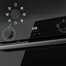 Des écrans d'interface sombres affichant des icônes ou des commandes minimalistes, éventuellement pour un appareil ou une application numérique.