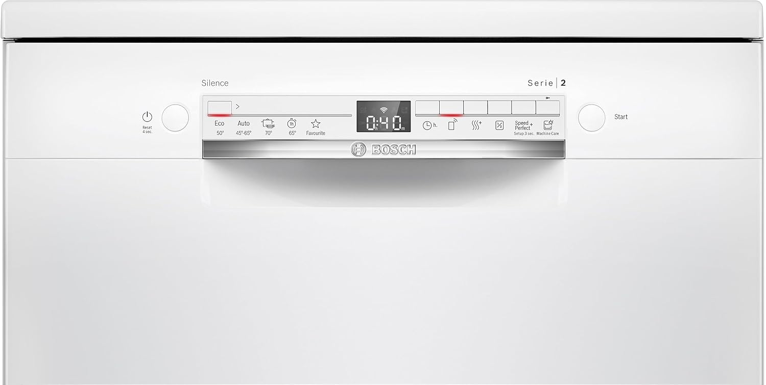 Bosch - Série 2 - 60 cm - Lave-vaisselle pose libre blanc - SMS2HTW02E