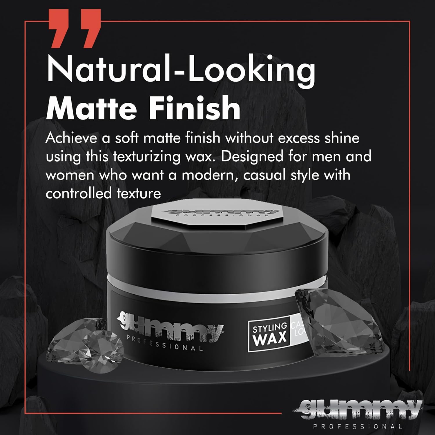 Fonex - Gummy Cire coiffante - 150ml - effet mat, tenue forte