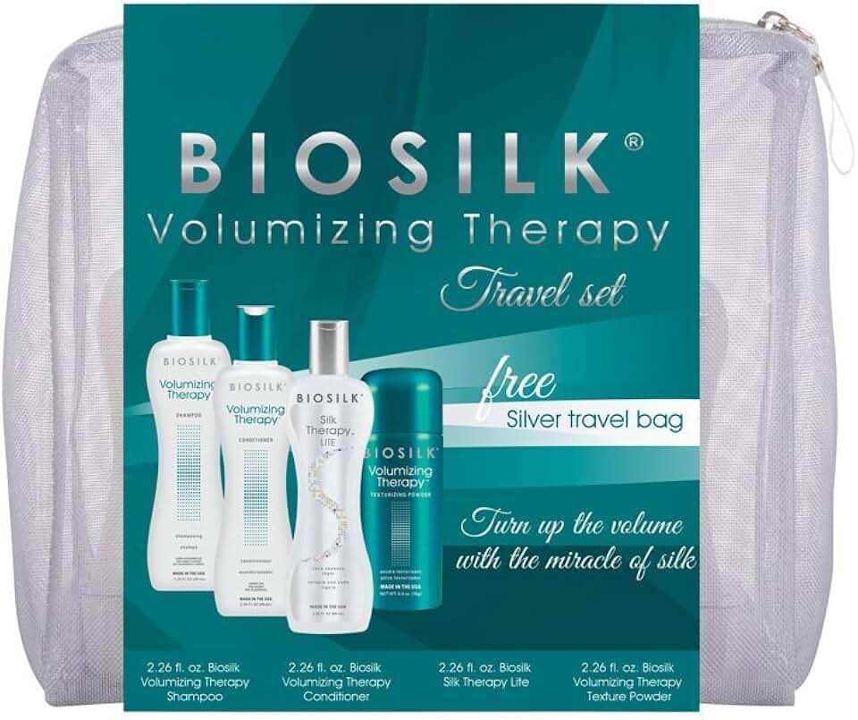 Biosilk - coffret cadeau soin cheveux - format kit - hydratant, nourrissant, brillant