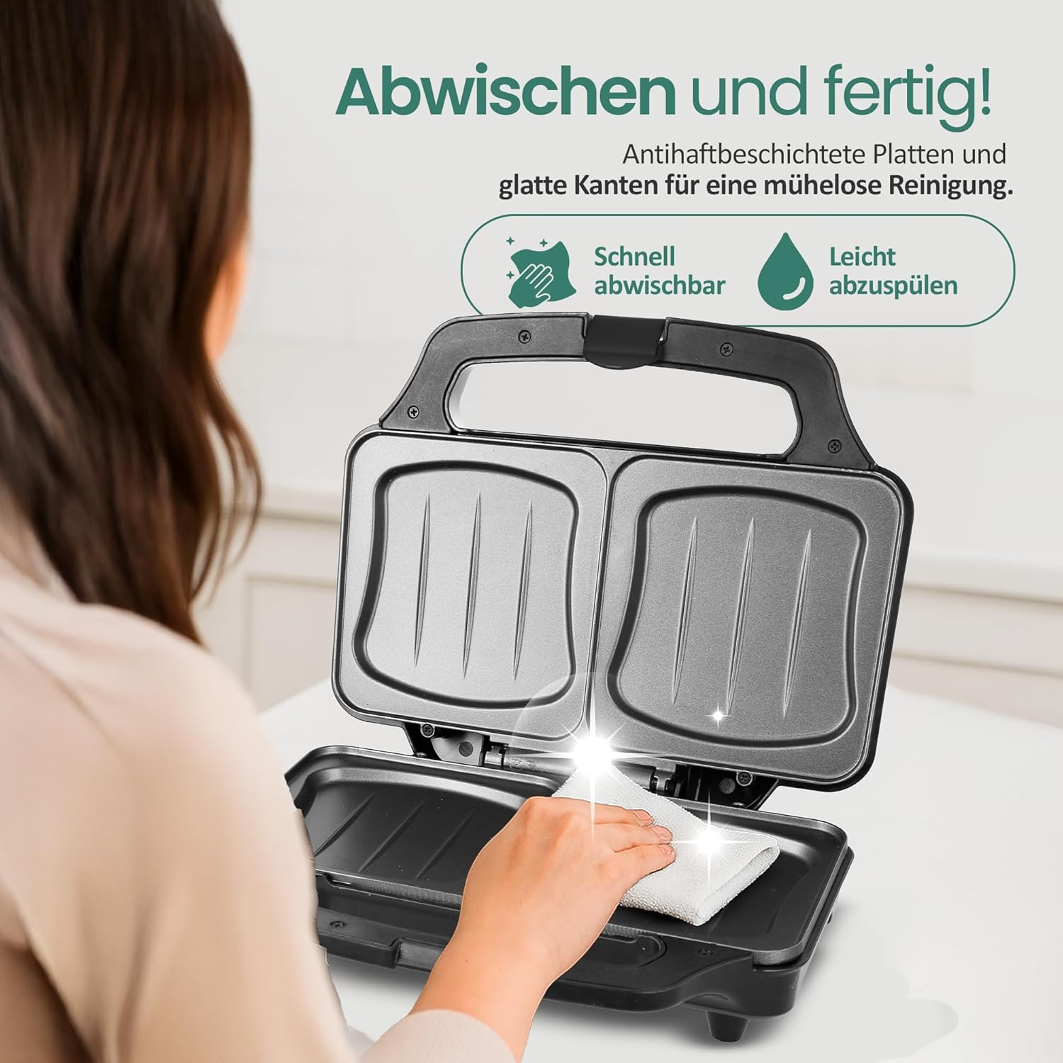 Emerio - XXL Haus & Garten - grande taille - sans BPA, facile à nettoyer, 900W