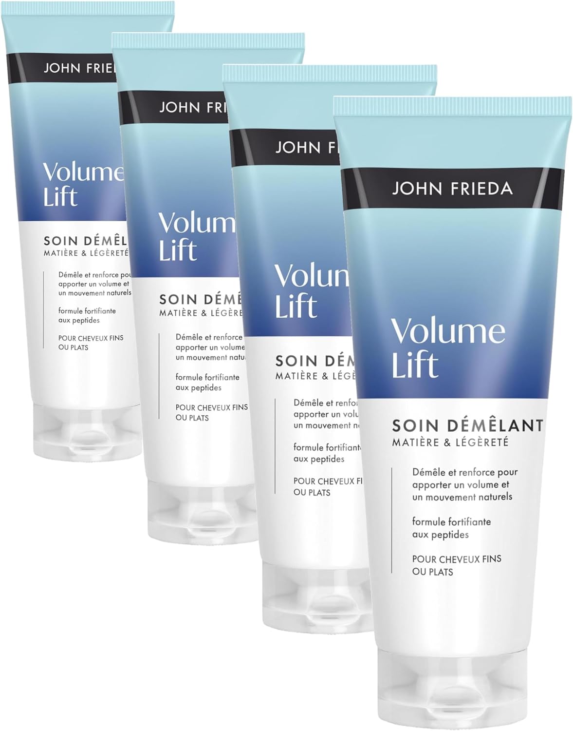 Soin démêlant volume - 75ml - lot de 4 - cheveux fins
