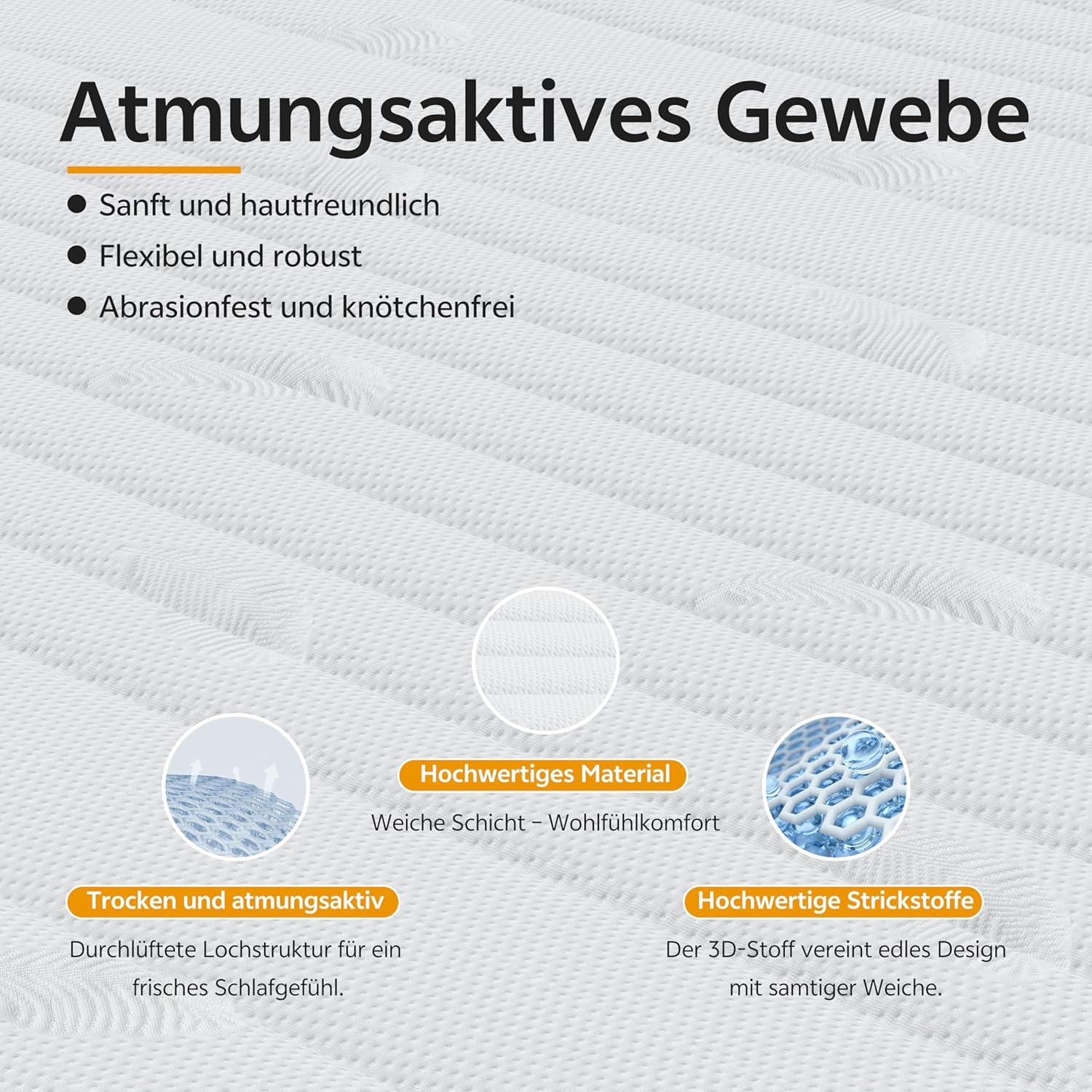 PurrJoys - matelas 180x200 cm 25cm, 7 zones, ressorts H3/H4, Oeko-TEX