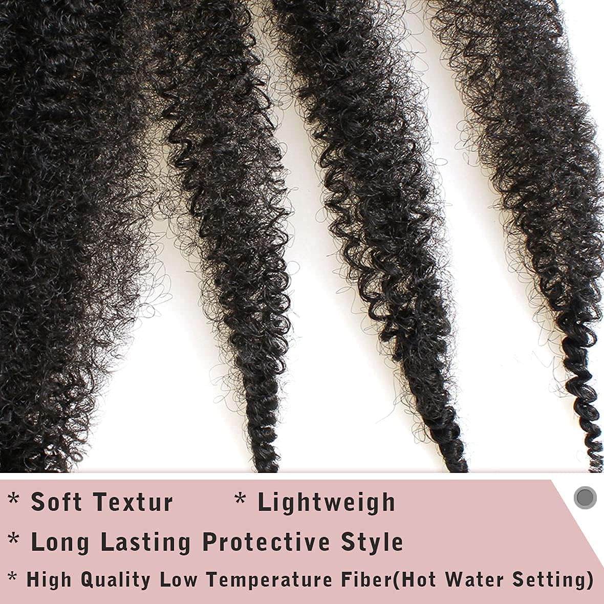Xtrend - Marley Twist - 30,5 cm - extensions synthétiques afro pré-séparées