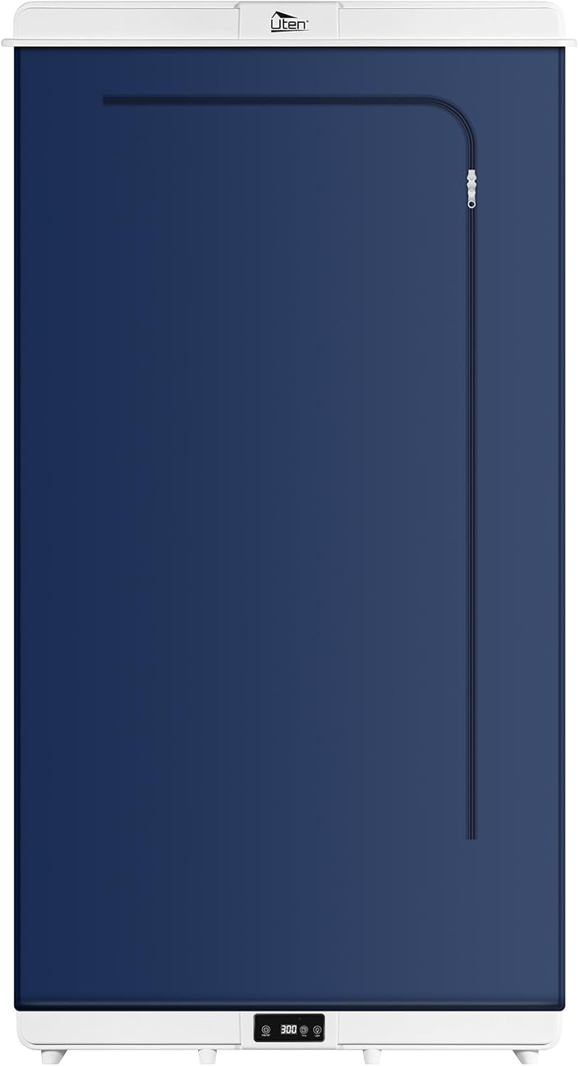 Sèche-linge électrique portable, 1500W, amovible, minuterie, compact